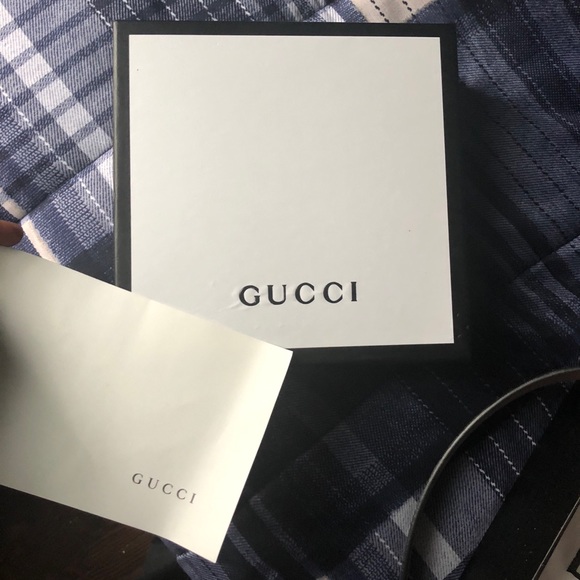 Authentic GUCCI BELT fits sz 31-36 - Picture 2 of 8